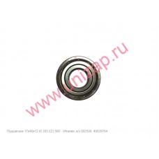 Подшипник 17х40х12 (6 203 ZZ) SKF, в/з 002590, 49028764