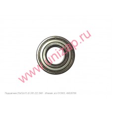 Подшипник 25x52x15 (6 205 ZZ) SKF, в/з 013563, 49028766